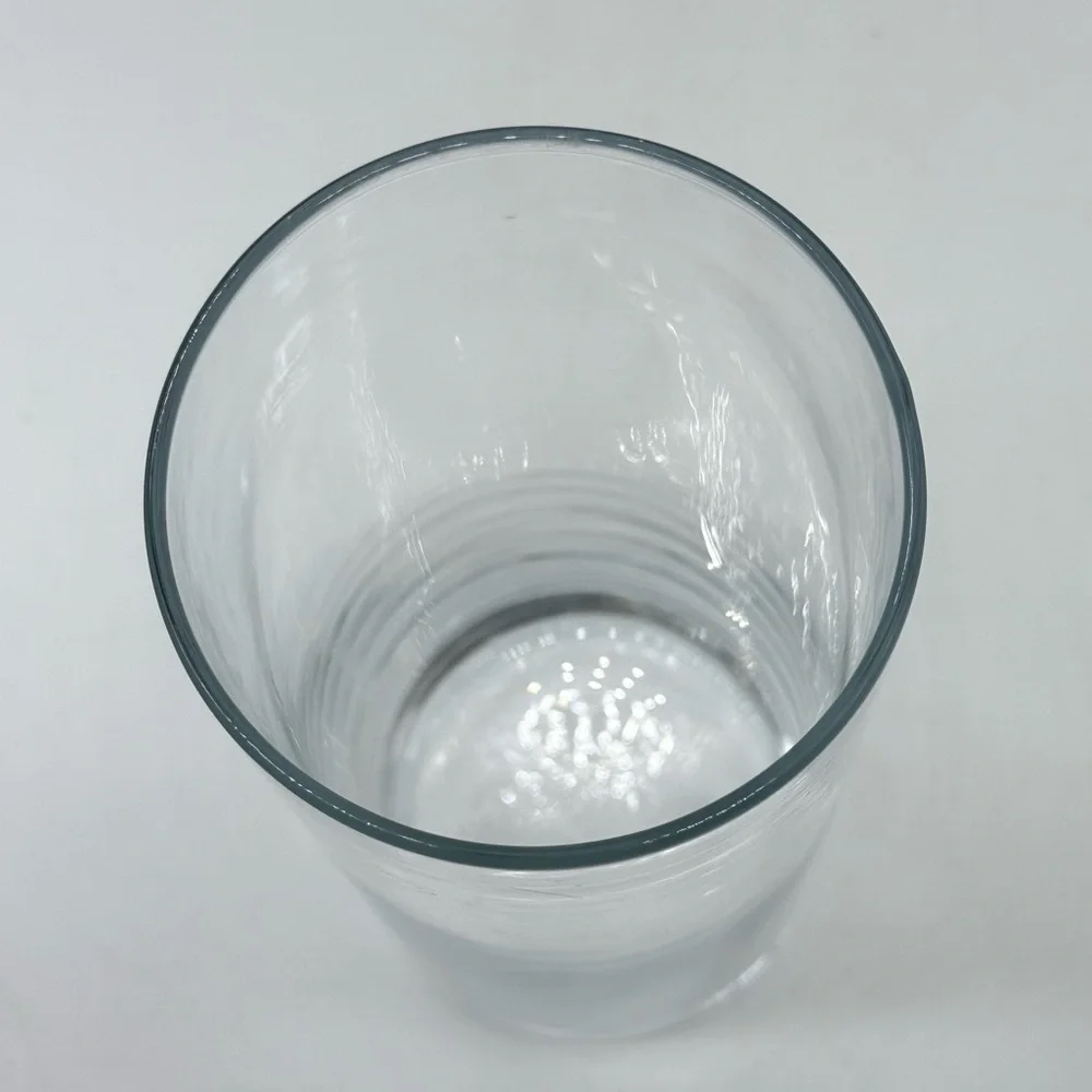 Set of 2 Clear Glass Vases from IKEA